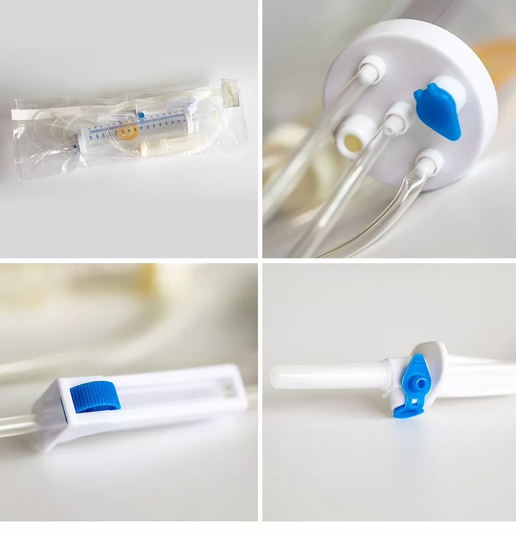 Disposable Medical IV Infusion Set with Burette