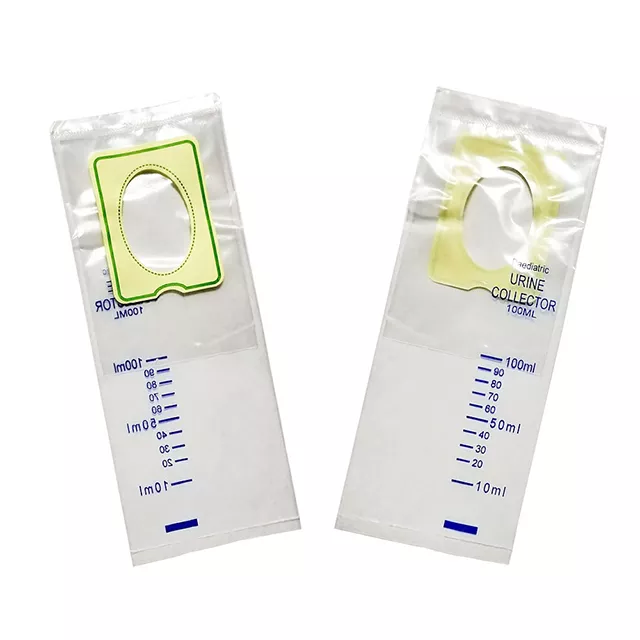 Disposable Sterile 100ml/200ml Infant Pediatric Urine Collection Bag