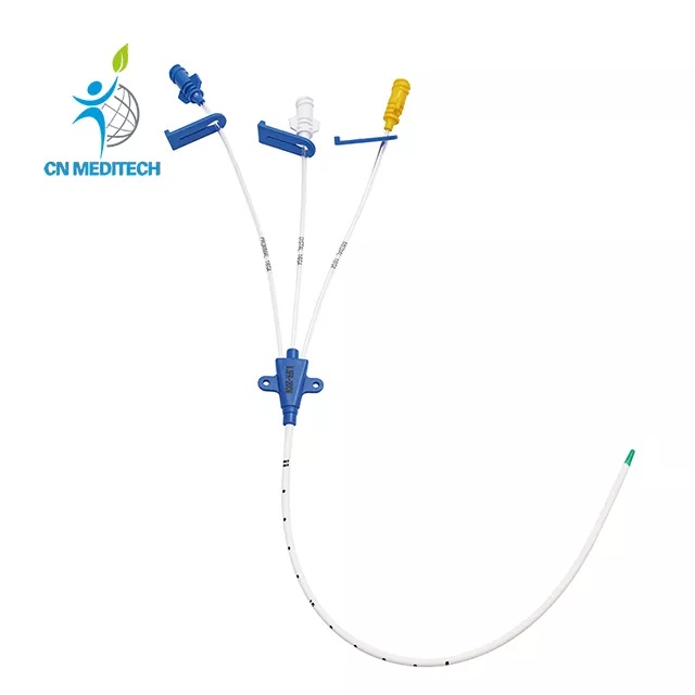 Disposable Medical Single/Double/Triple Central Line Lumen Central Venous CVC Catheter