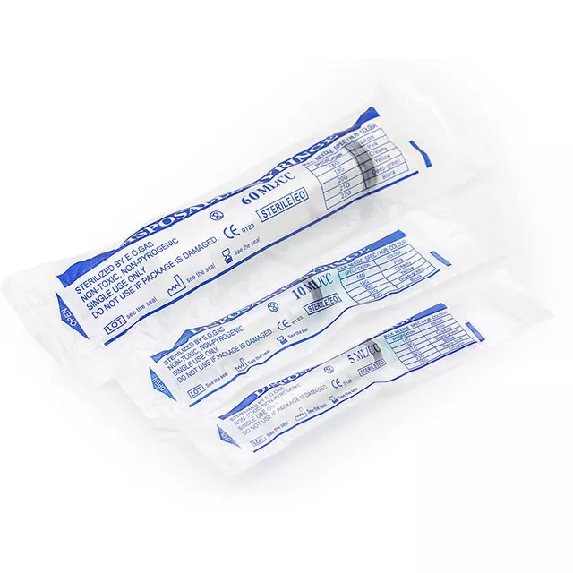 Disposable three-part Syringe