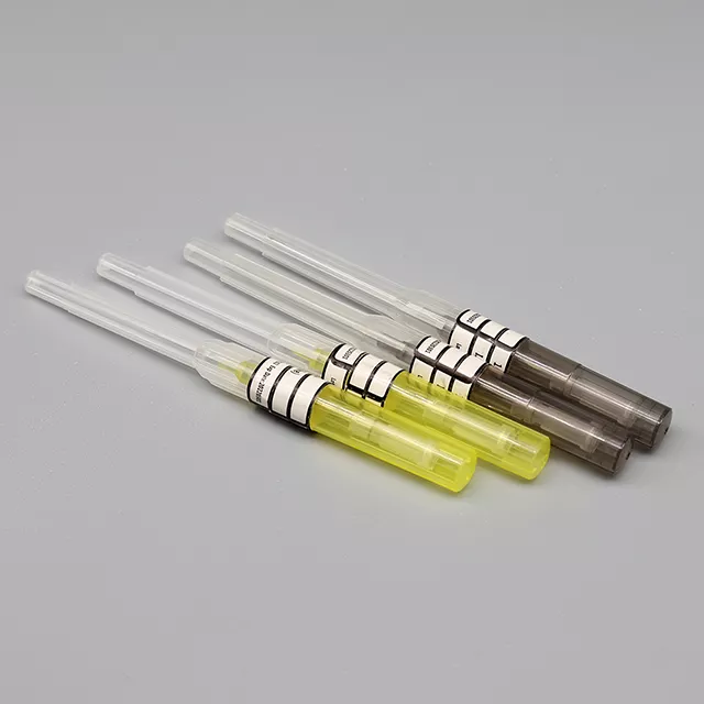 Disposable Medical Pen-like IV Intravenous Cannula for Injection