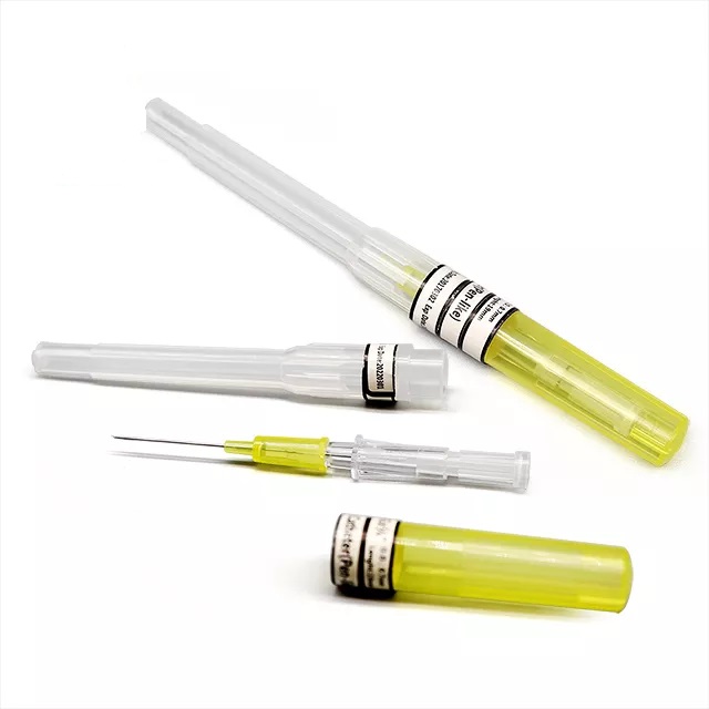 Disposable Medical Pen-like IV Intravenous Cannula for Injection