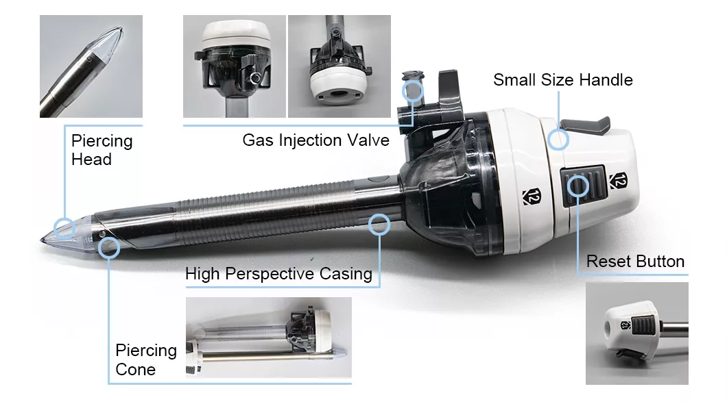 Disposable Optical Laparoscopic Trocar Kit