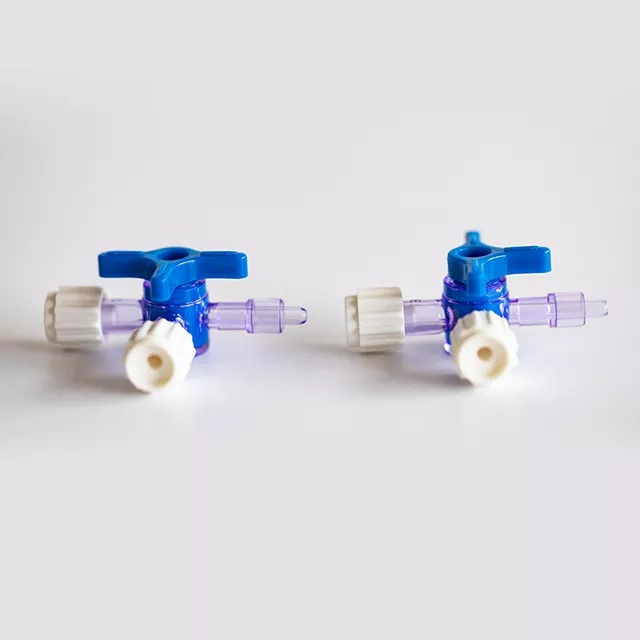 Disposable Medical 3 Three Way Infusion Stopcock with Extension Tubing